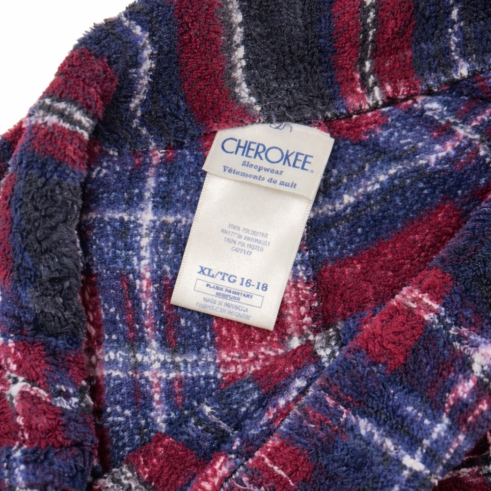 Cherokee Red and Blue Plaid Sleepwear